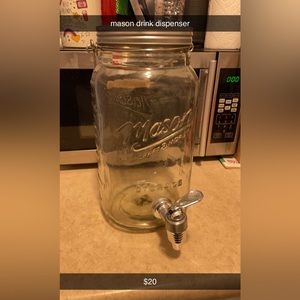 Mason Jar Tea Dispenser